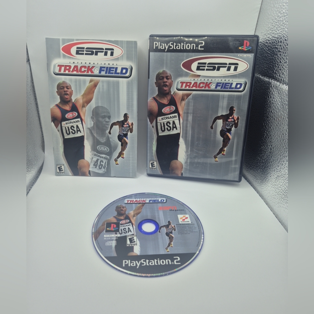 ESPN International Track & Field (Sony PlayStation 2, 2000) CIB